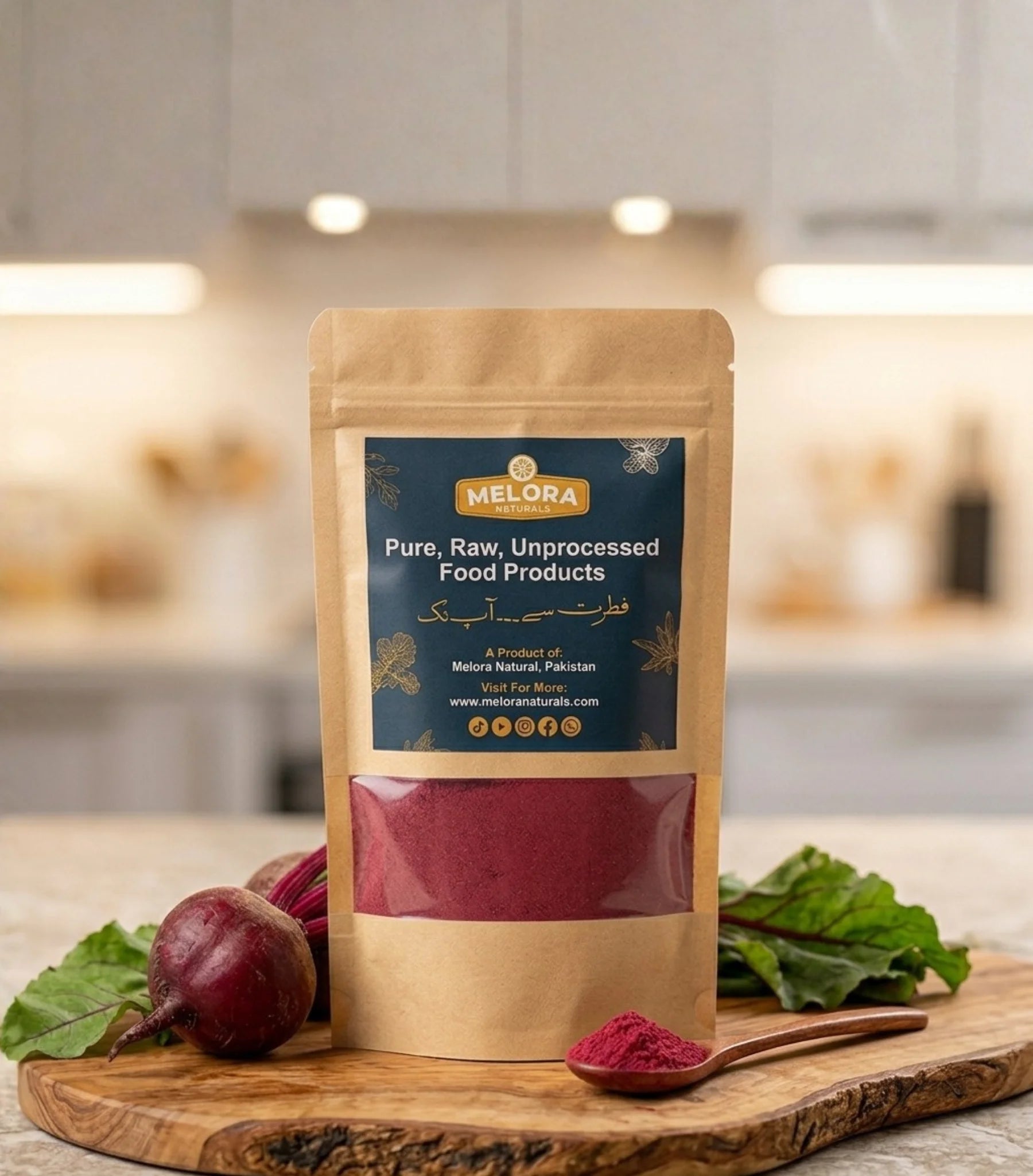 Beetroot Powder – Naturally Vibrant | 250g – Melora Naturals